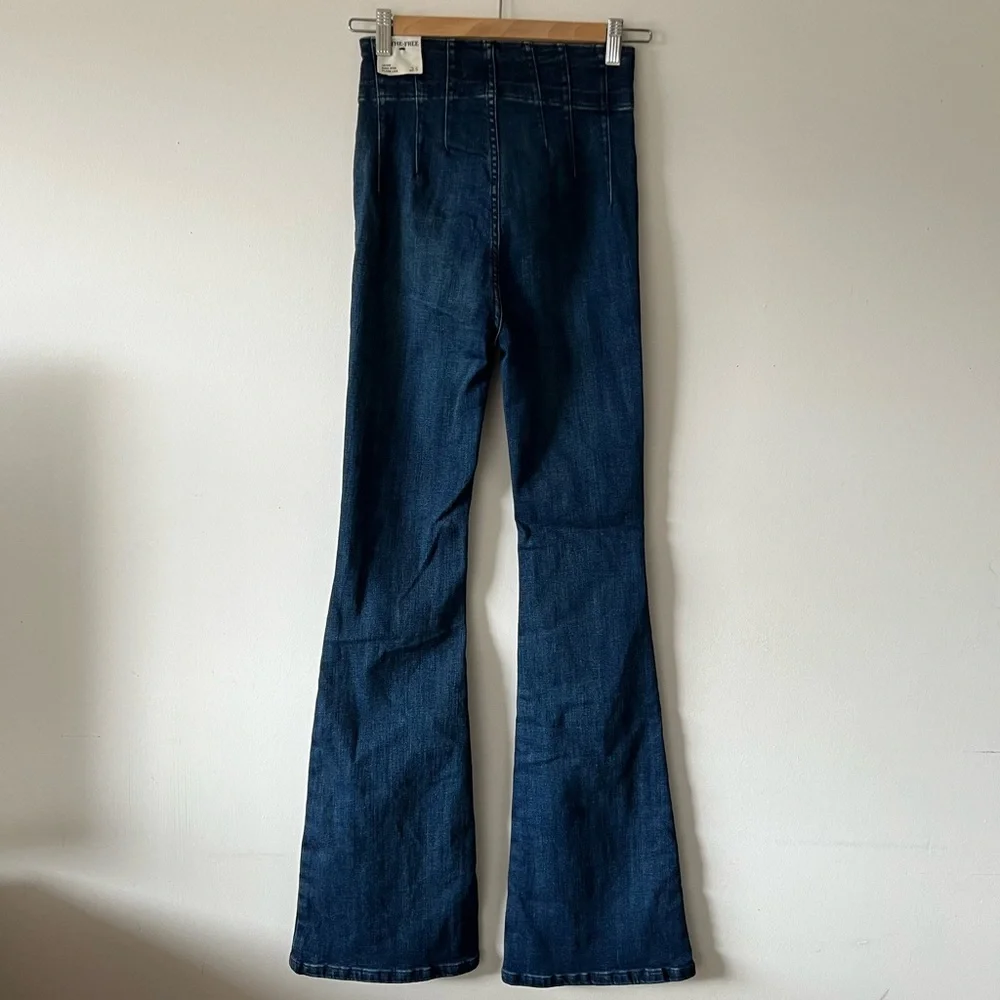 free people Jayde High Rise Jeans - Picture 5 of 6